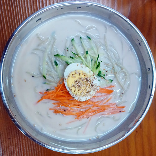 알로에 콩국수