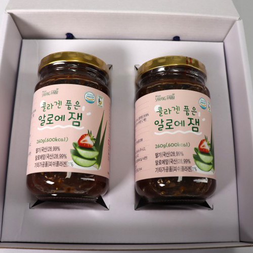 콜라겐 품은 알로에 잼 1SET (260g * 2개)